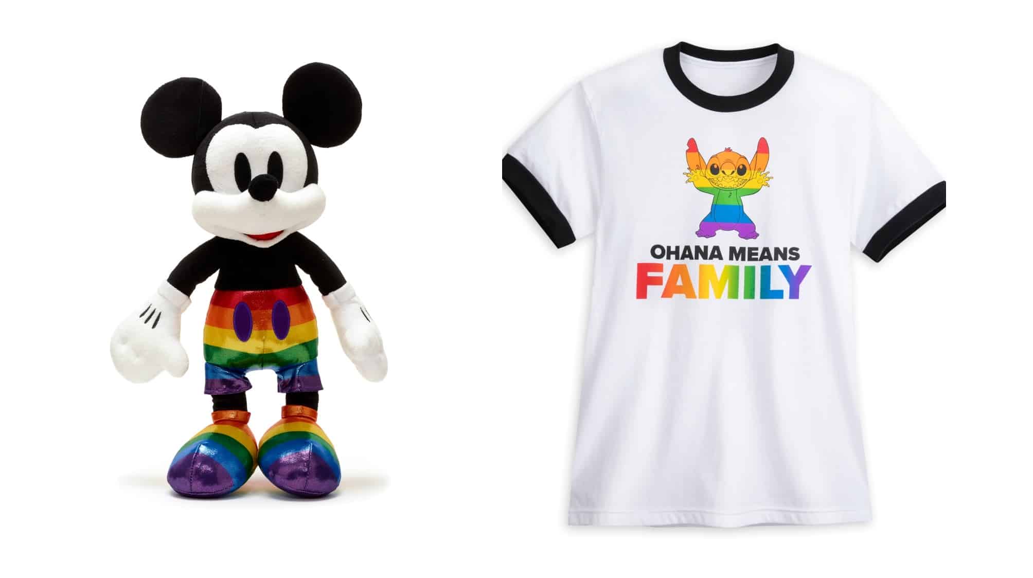 Disney: t-shirt e gadget in vendita per celebrare il mese del Pride