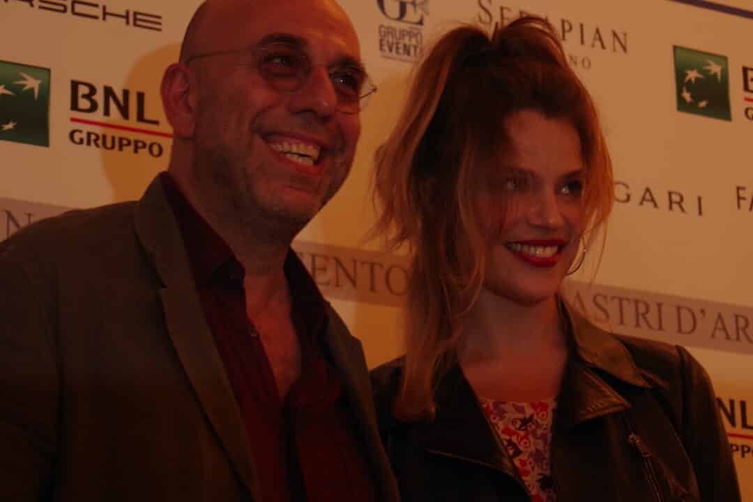 Micaela Ramazzotti con il marito Paolo Virzì