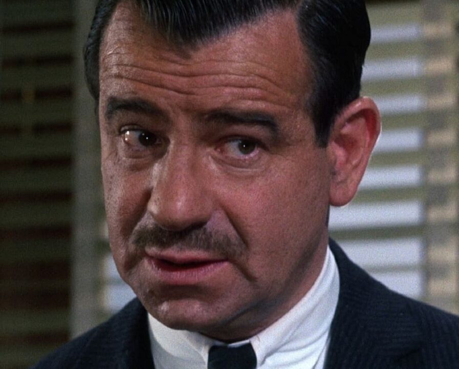 Walter Matthau sul set