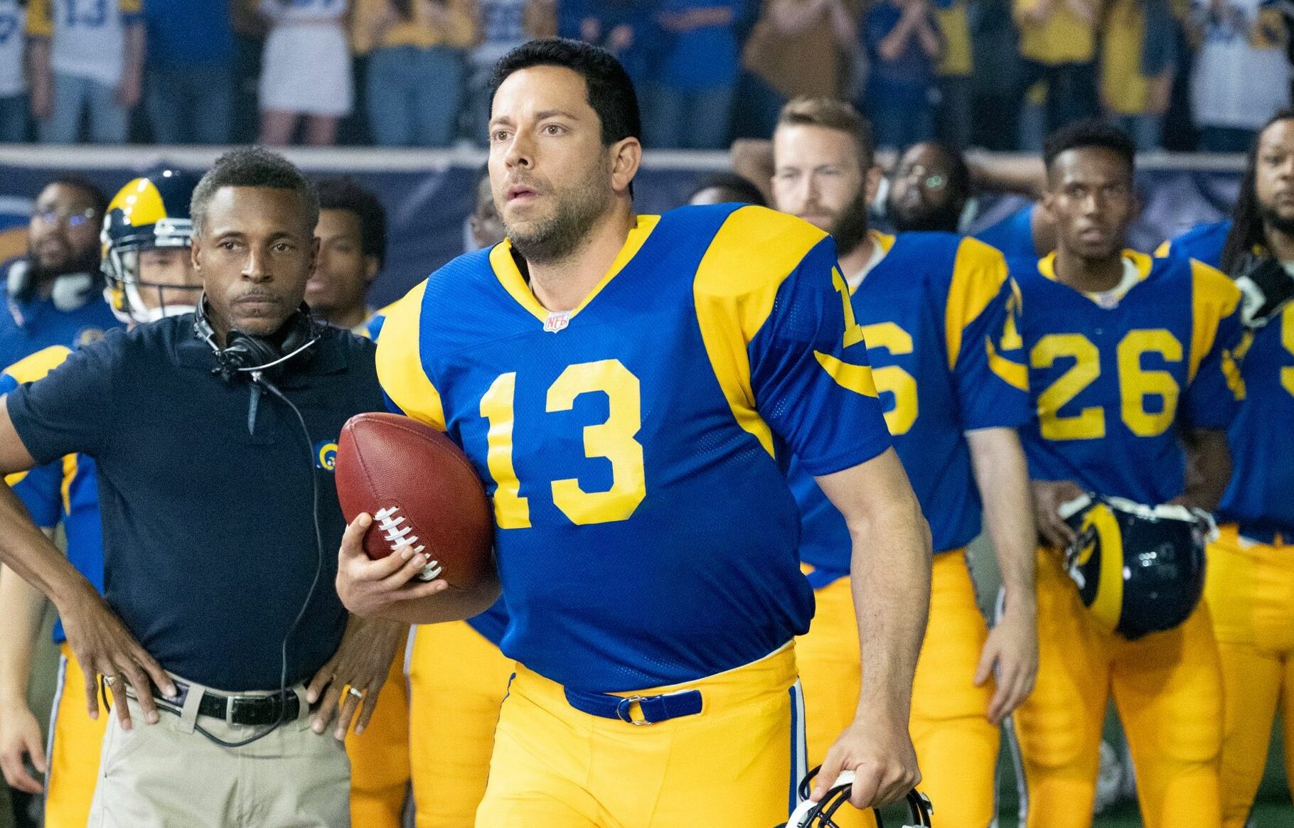 American Underdog: poster e data d’uscita del film con Zachary Levi