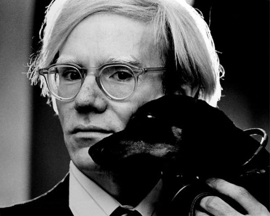 Andy Warhol tiene un cane