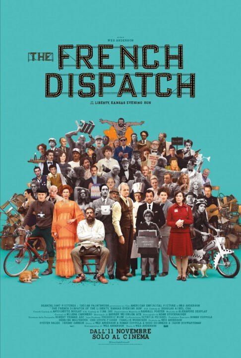 The French Dispatch poster - Cinematographe.it