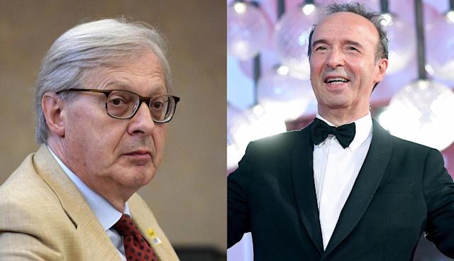 Roberto Benigni, Vittorio Sgarbi al vetriolo: “Il suo discorso di ringraziamento a Venezia 78? Una scopiazzatura”