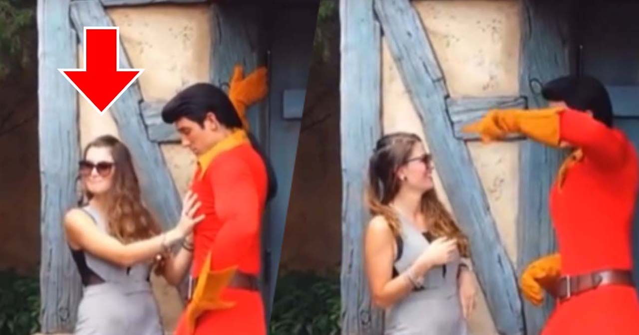 Gaston manda via ragazza a Disneyland 