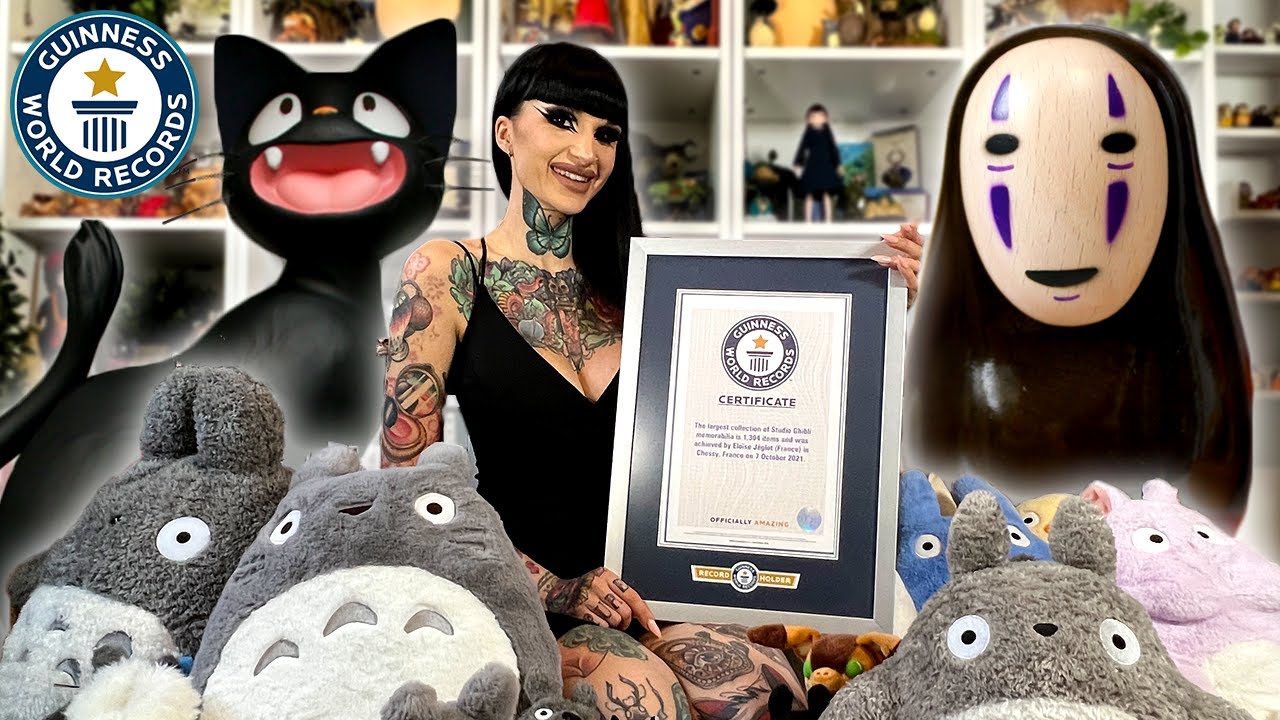 Studio Ghibli: una super fan ha una collezione da Guinness World Record