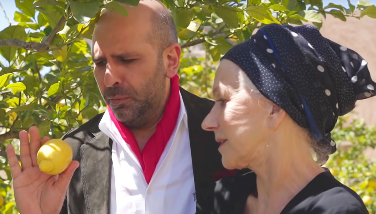 Checco Zalone ospite di Helen Mirren in Salento [FOTO]