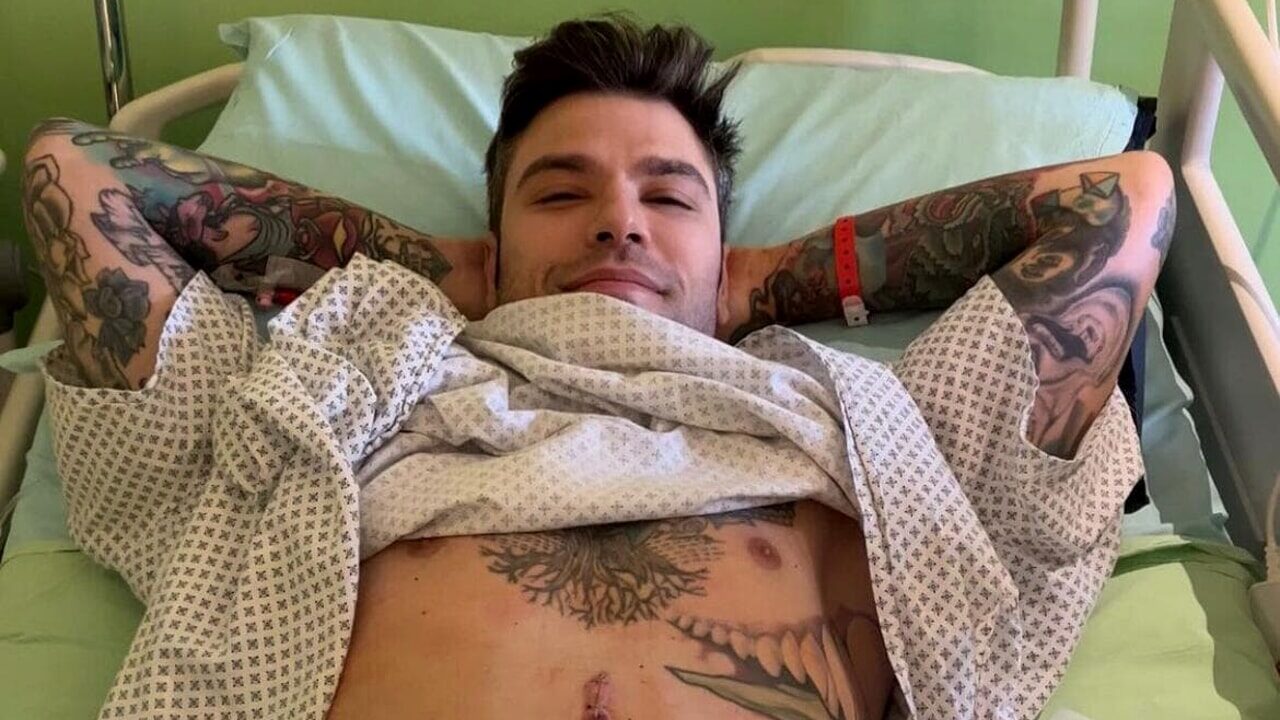 Fedez in ospedale