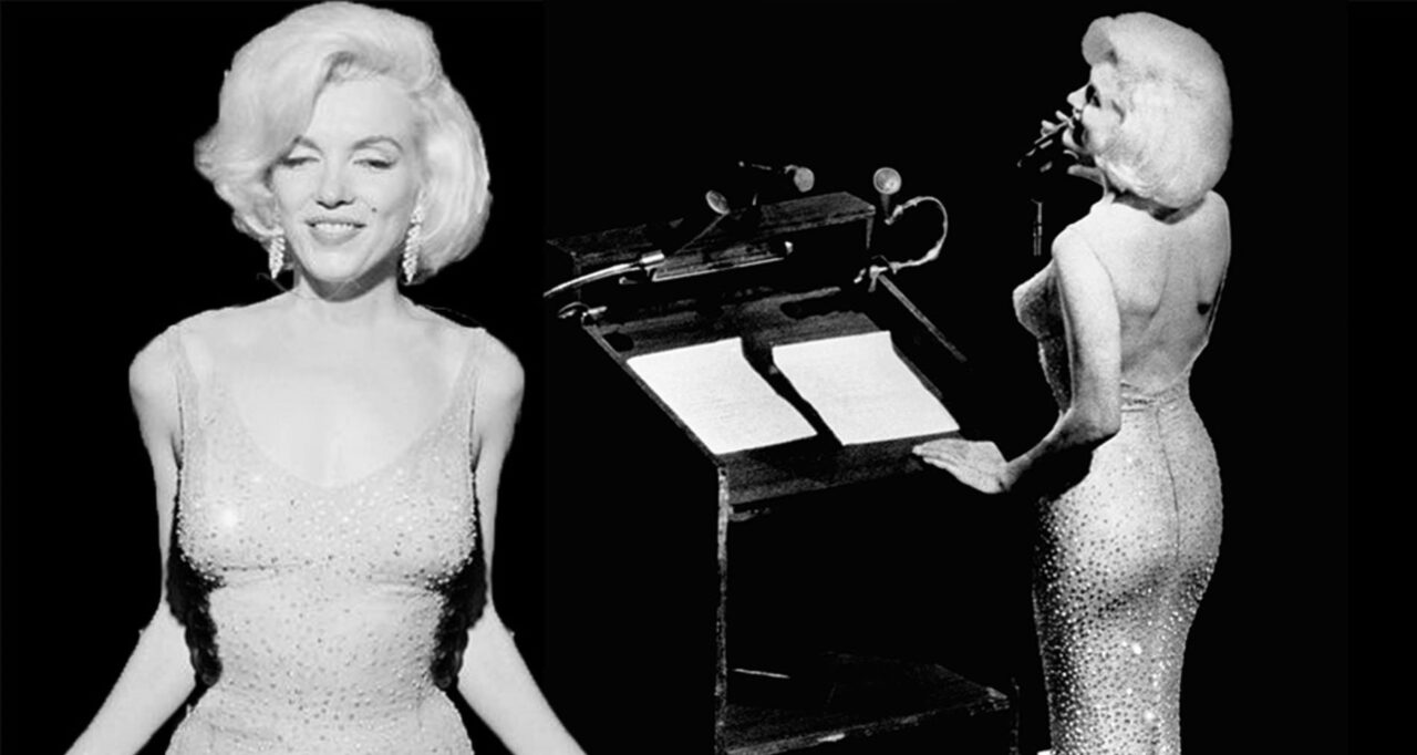 Marilyn Monroe e l’iconico momento in cui cantò “Happy Birthday Mr. President” a JFK: il celebre abito è sfavillante [VIDEO]