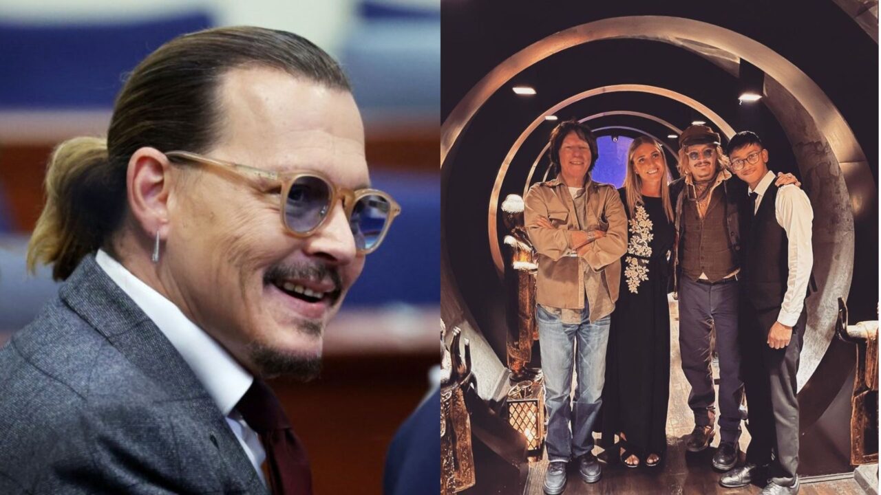 Johnny Depp festeggia la vittoria in tribunale con  una cena da 58.000 euro in un ristorante indiano