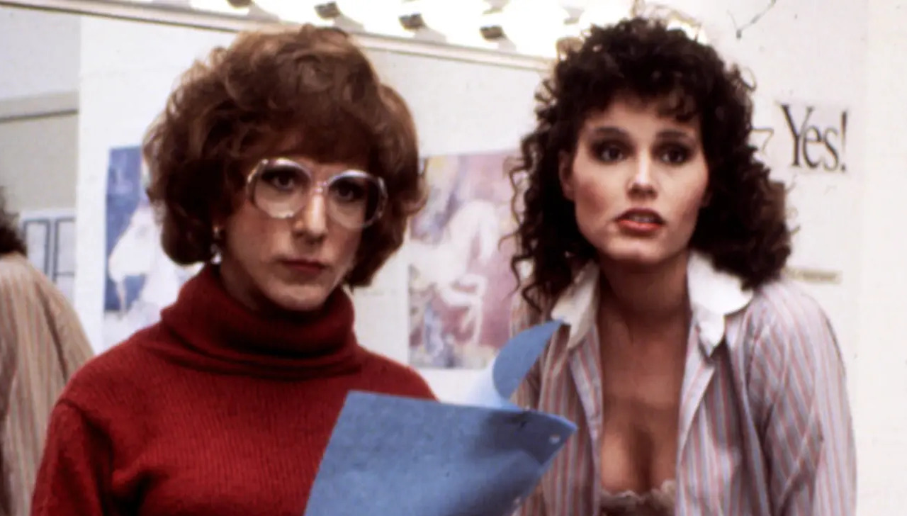 Tootsie Geena Davis Dustin Hoffman - cinematographe.it