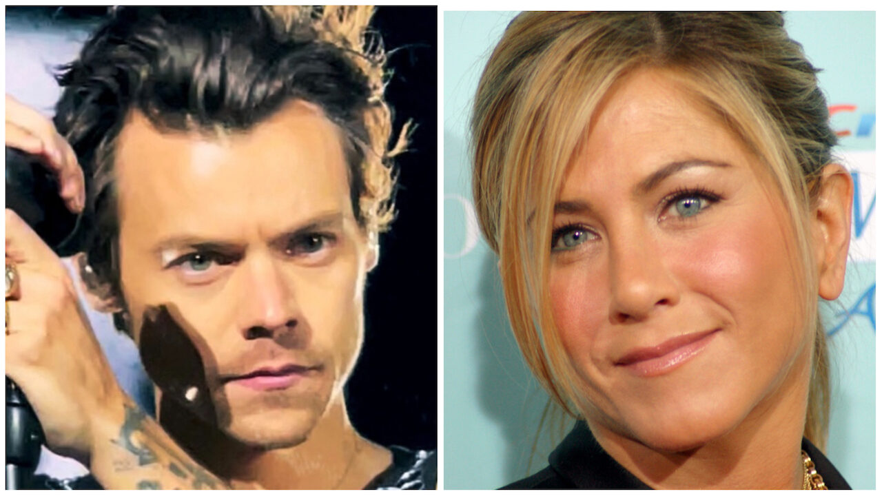 Harry Styles e l’omaggio involontariamente hot a Jennifer Aniston: il cantante si inchina e… si vede tutto! [VIDEO]