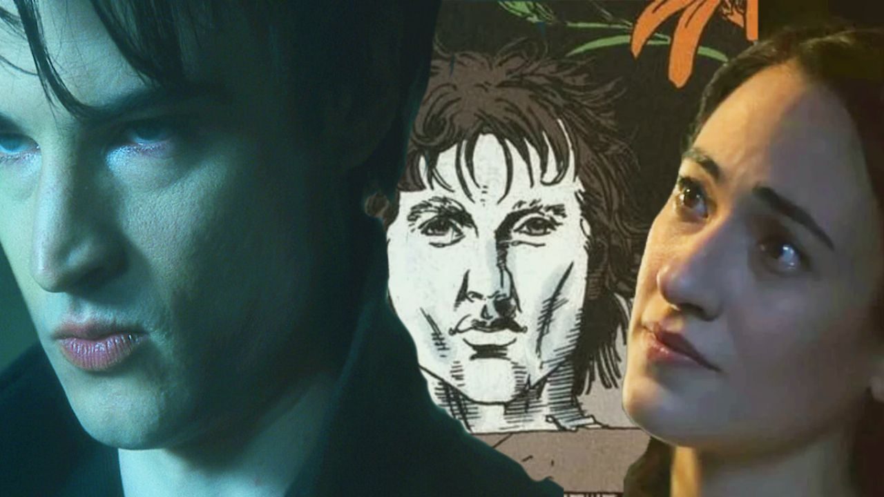 The Sandman: in una foto della Stagione 2, Morfeo parla con un misterioso personaggio