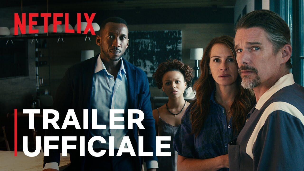 Il mondo dietro di te: Julia Roberts e Ethan Hawke nel trailer italiano ufficiale del film Netflix