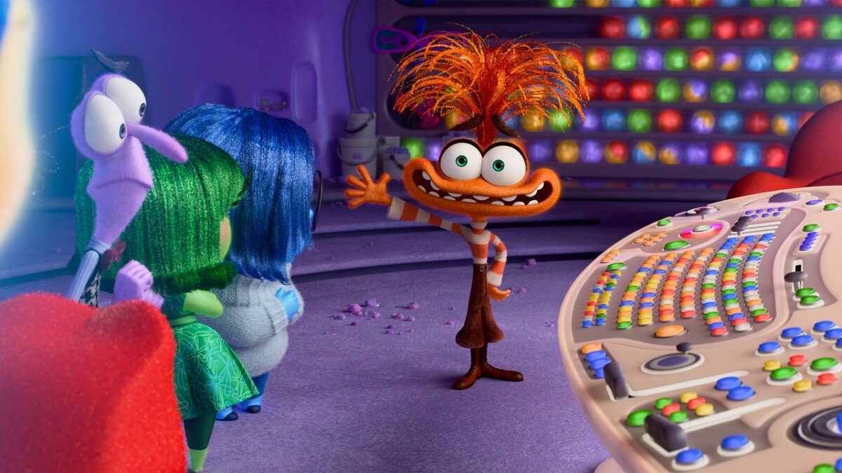 Inside Out La Nuova Immagine Con Ansia E Gioia