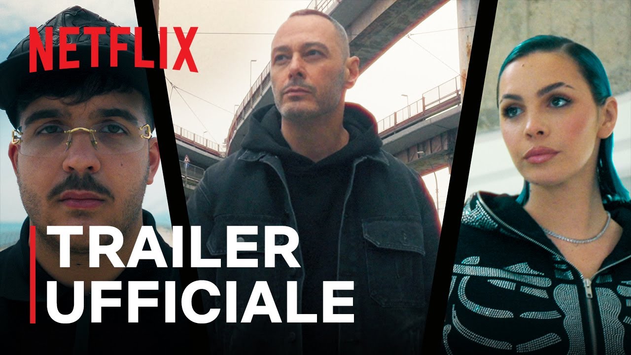 Netflix svela il trailer del rap show con Fabri Fibra, Geolier e Rose Villain