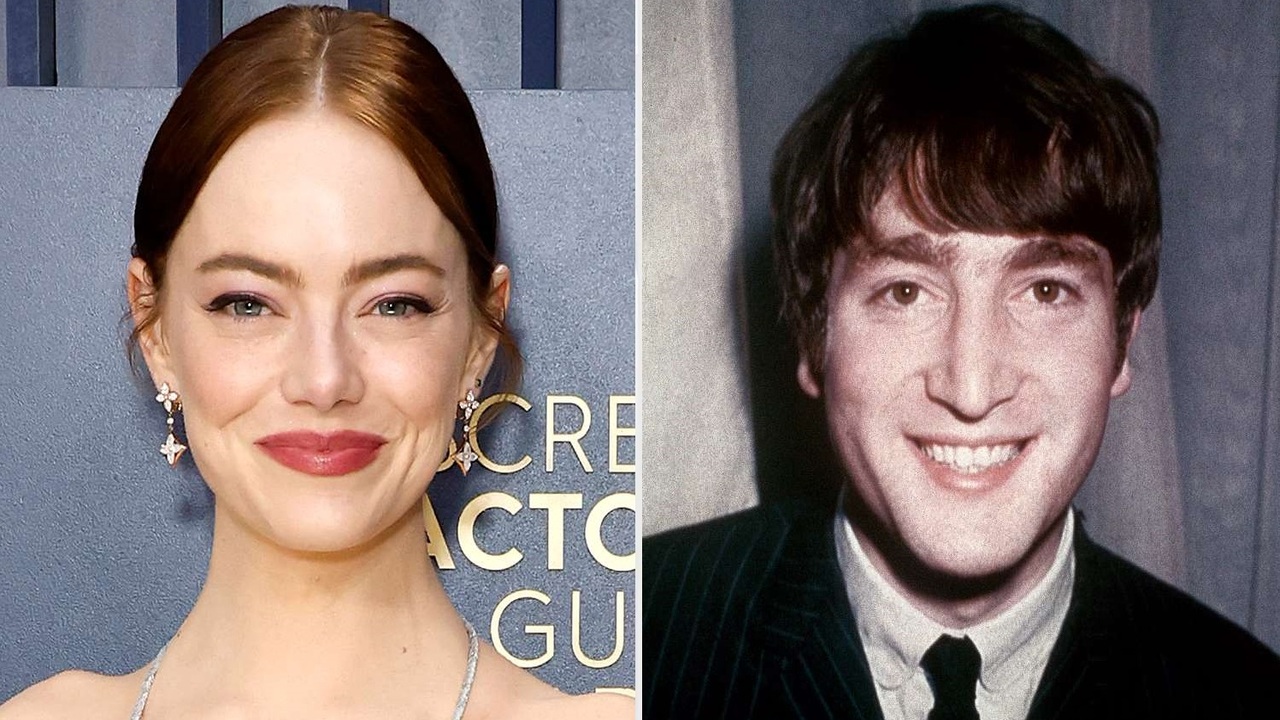 Emma Stone, il figlio di John Lennon ha un’idea per il biopic su suo padre: “Interpretarlo per lei sarebbe il minimo”