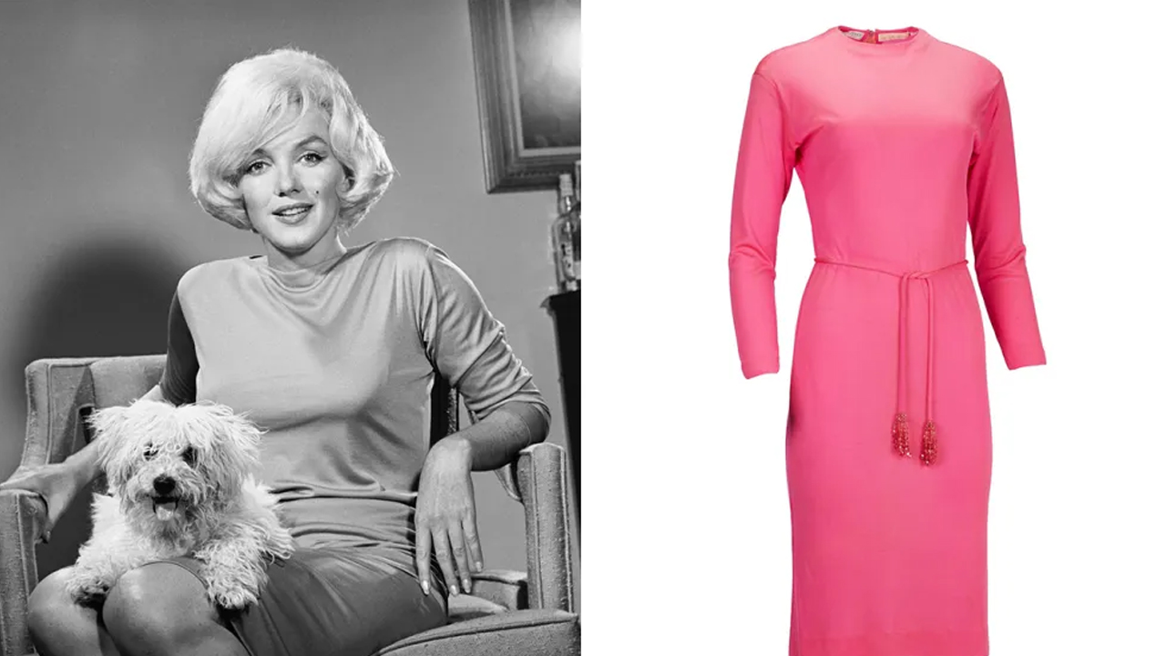 Marilyn Monroe: l’abito rosa Pucci venduto all’asta