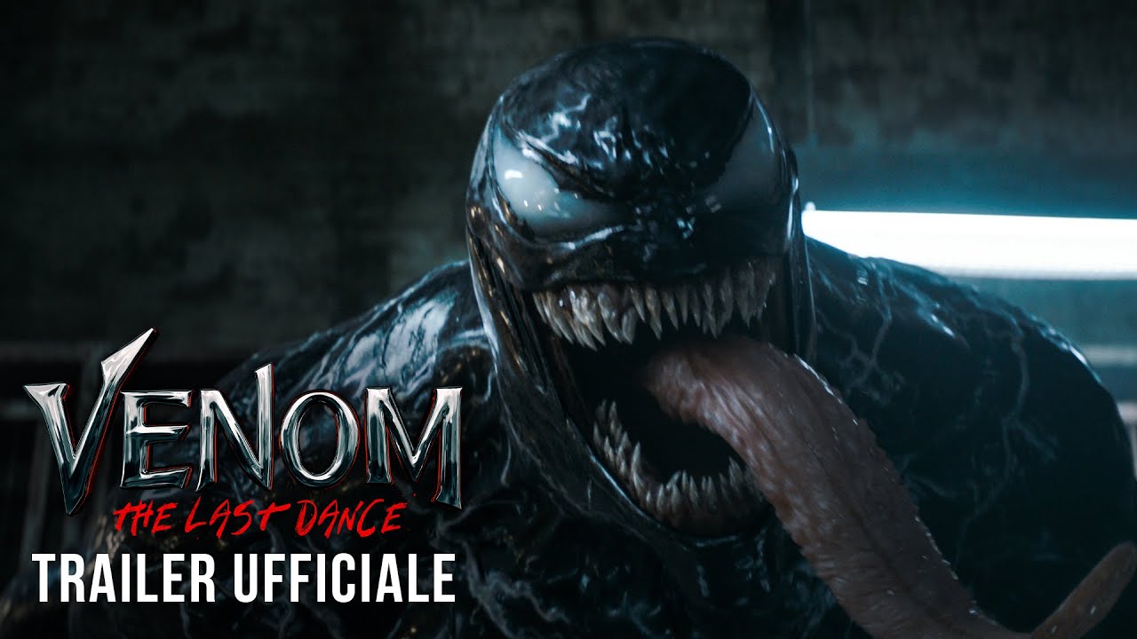 Venom: The Last Dance, il trailer dell’atteso ritorno di Tom Hardy