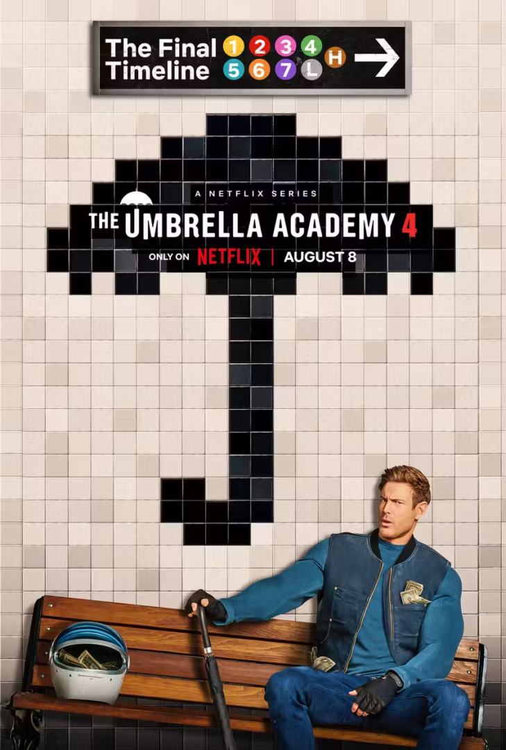 The Umbrella Academy poster personaggi - cinematographe.it