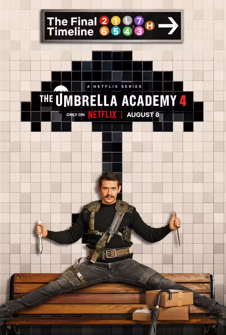 The Umbrella Academy poster personaggi - cinematographe.it