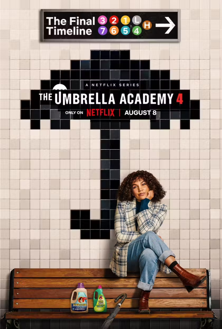 The Umbrella Academy poster personaggi - cinematographe.it