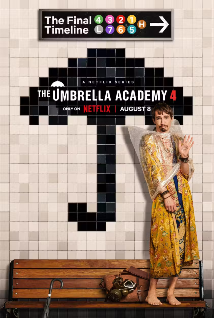 The Umbrella Academy poster personaggi - cinematographe.it