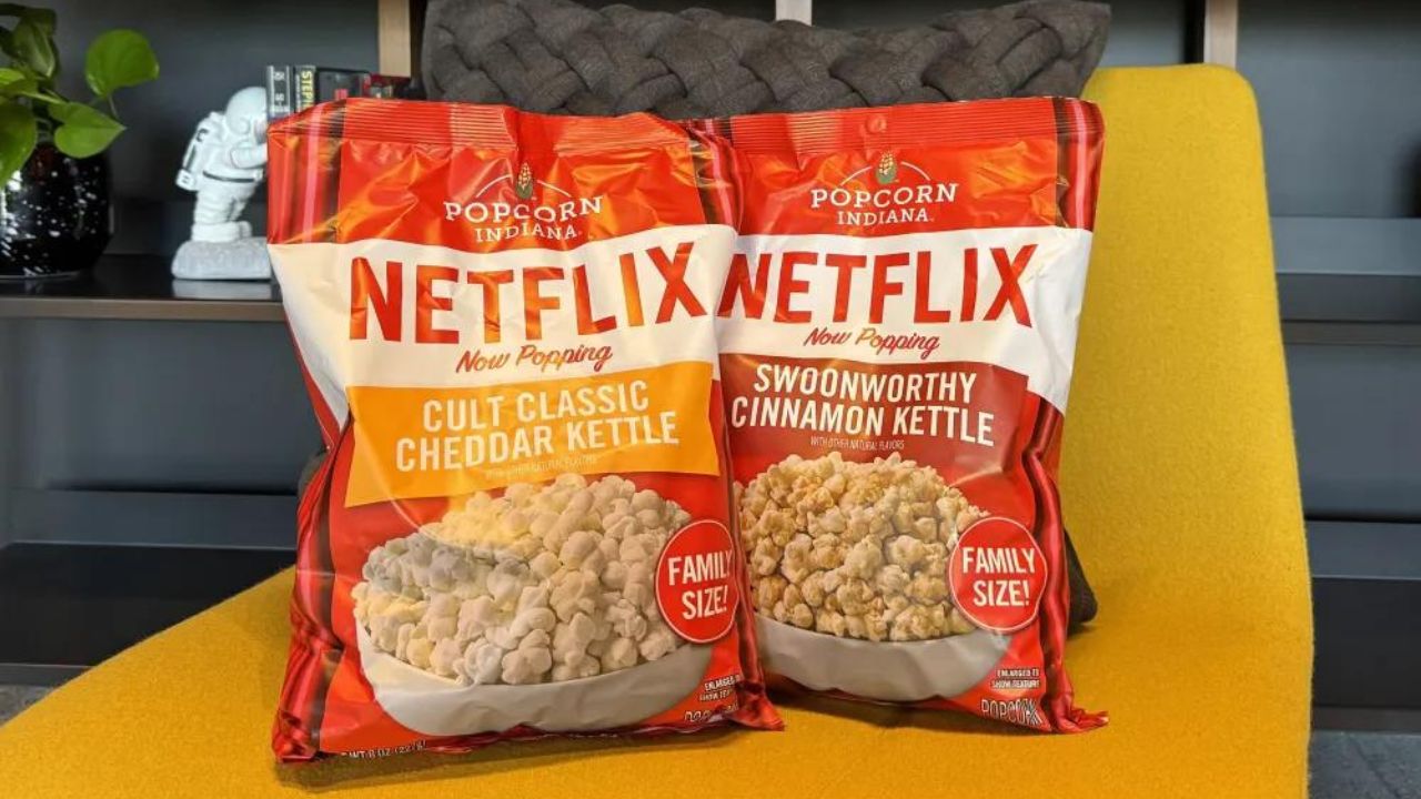 Netflix lancia una novità golosa: una linea di popcorn