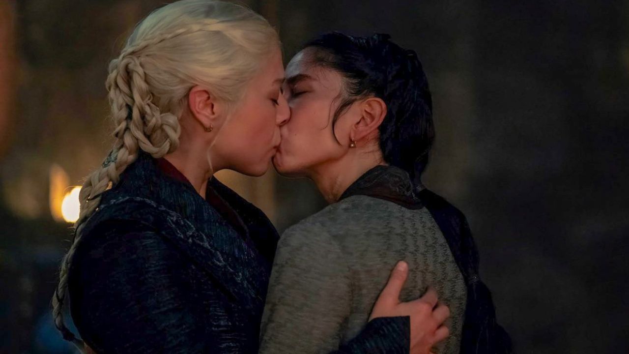 House of the Dragon: record negativo per la serie, il bacio saffico non è piaciuto ai fan