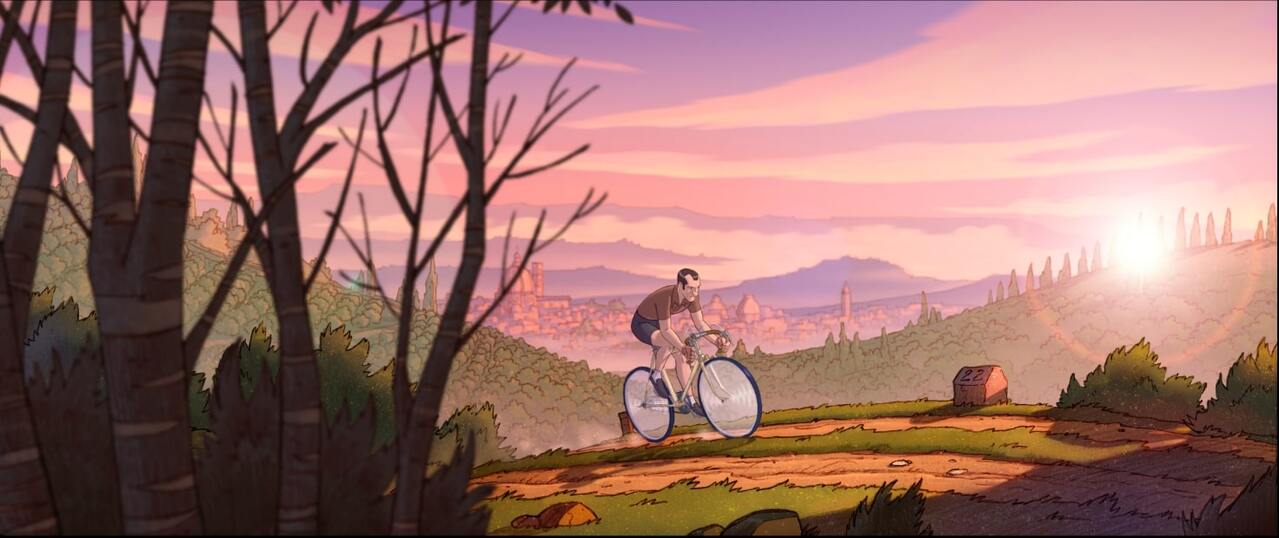 La bicicletta di Bartali: recensione del film d’animazione