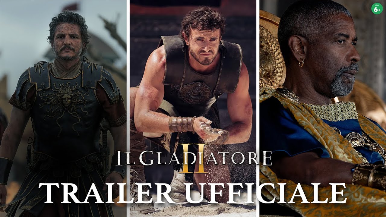 Il Gladiatore 2: il trailer del sequel di Ridley Scott