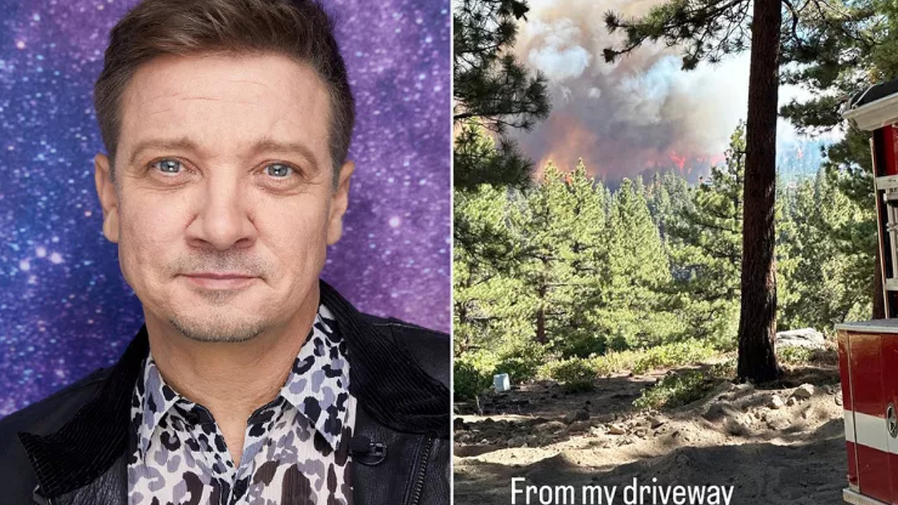 Jeremy Renner e la fuga dall’incendio della propria casa al Lago Tahoe: il video è impressionante