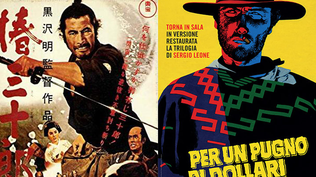 La pistola e la spada: così Per un pugno di dollari di Sergio Leone dialoga con Yojimbo di Akira Kurosawa