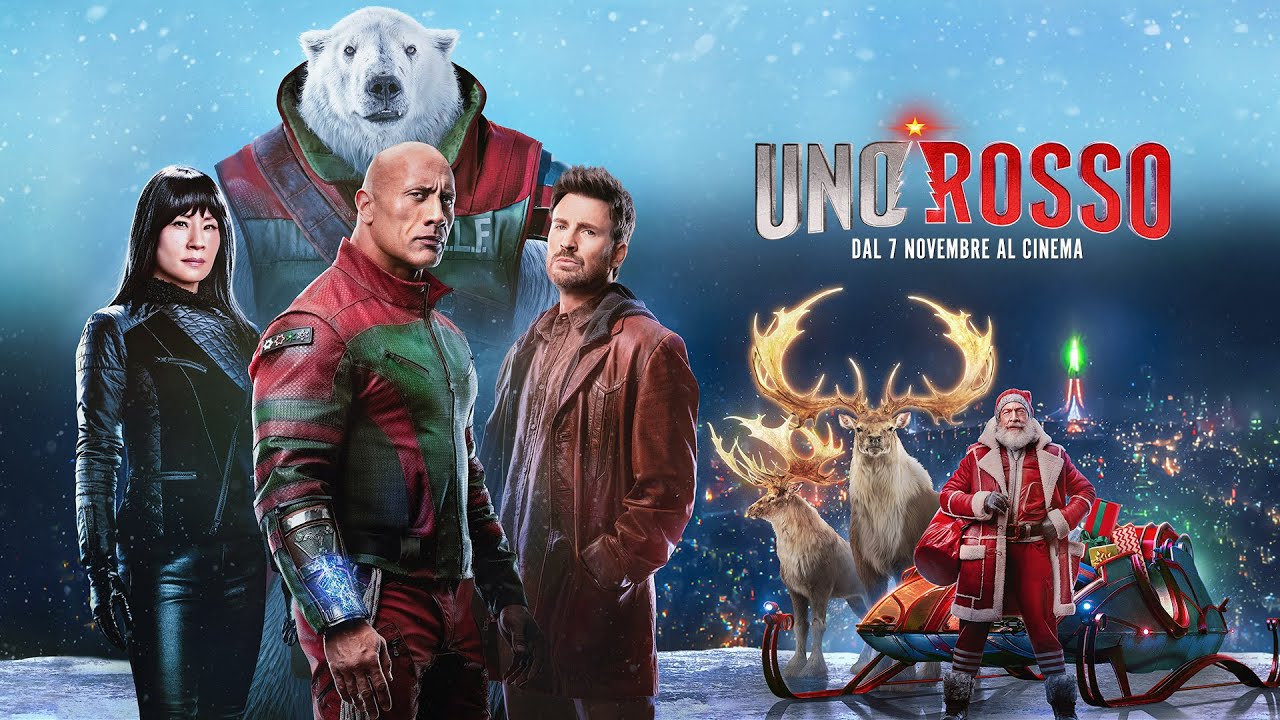 Uno Rosso (Red One): il nuovo trailer dell’action comedy con Dwayne Johnson e Chris Evans