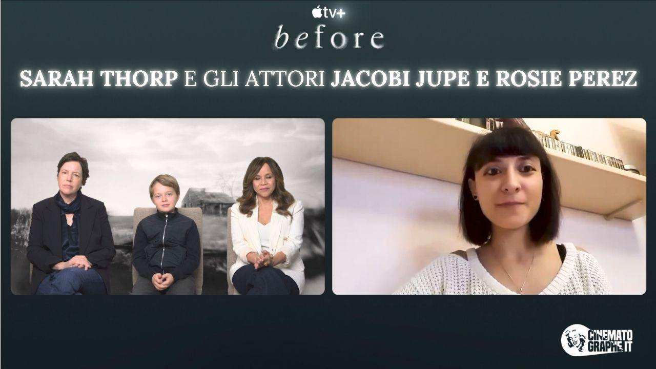 Before: la creatrice e il cast sulla serie Apple TV+, Rosie Perez: “sono stata una bambina in affido” [VIDEO]