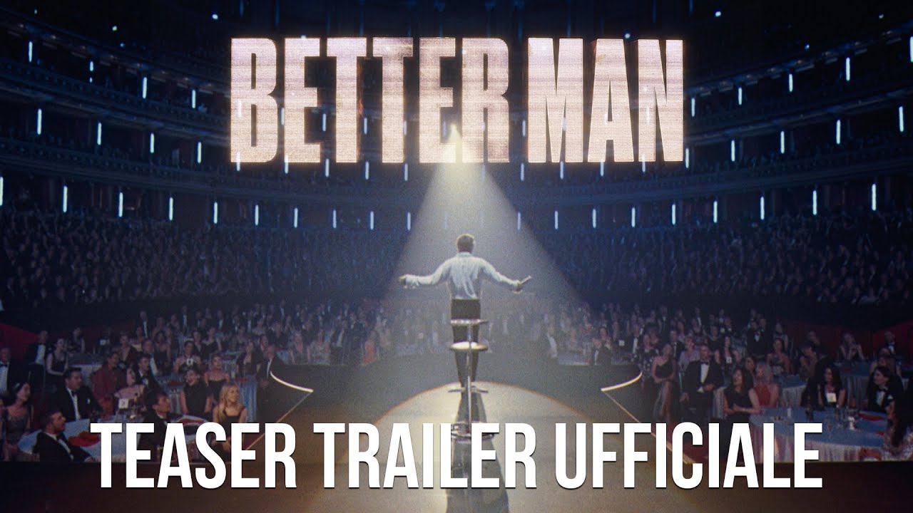 Better Man: il teaser trailer del biopic dedicato a Robbie Williams