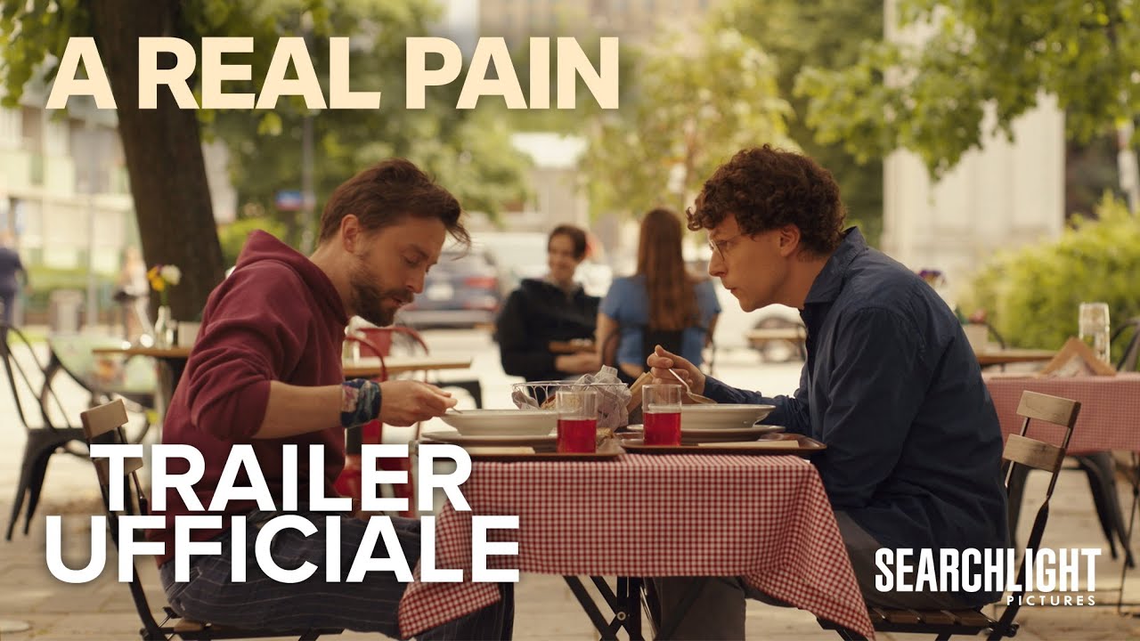 A Real Pain: il trailer ufficiale e la data d’uscita della drama comedy con Jesse Eisenberg e Kieran Culkin