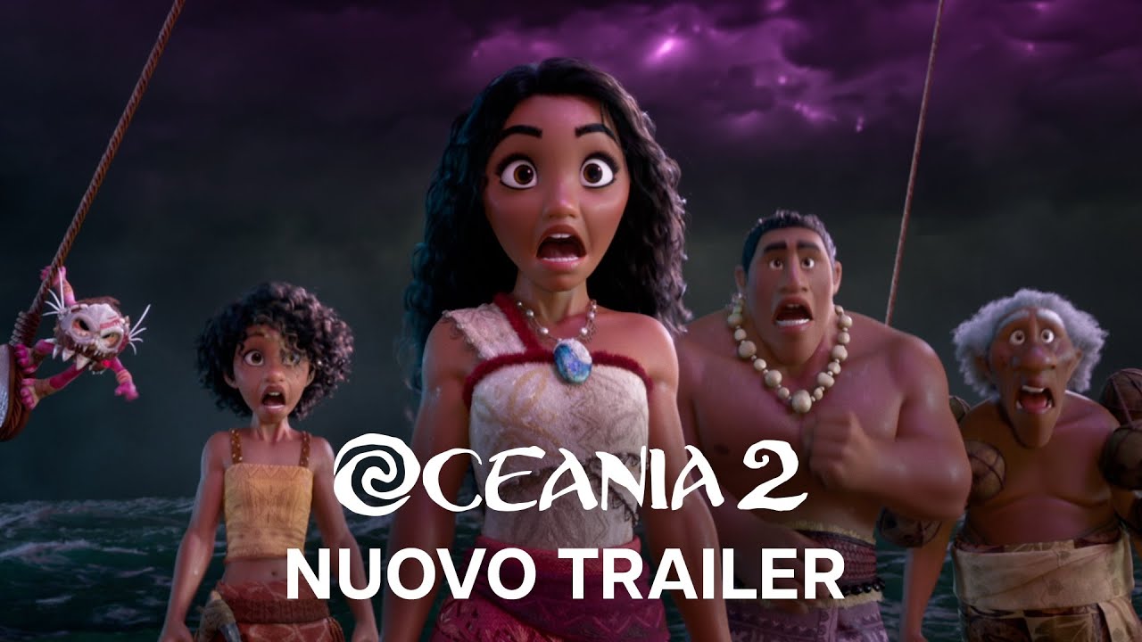 Oceania 2: il nuovo magico trailer del sequel del film Disney vincitore dell’Oscar come miglior film d’animazione