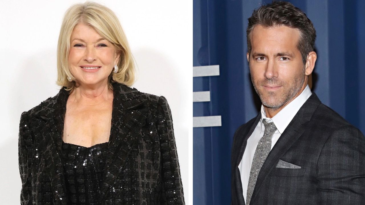 Martha Stewart e la reazione di Ryan Reynolds alla sua stoccata: “Nella vita reale non è così divertente”