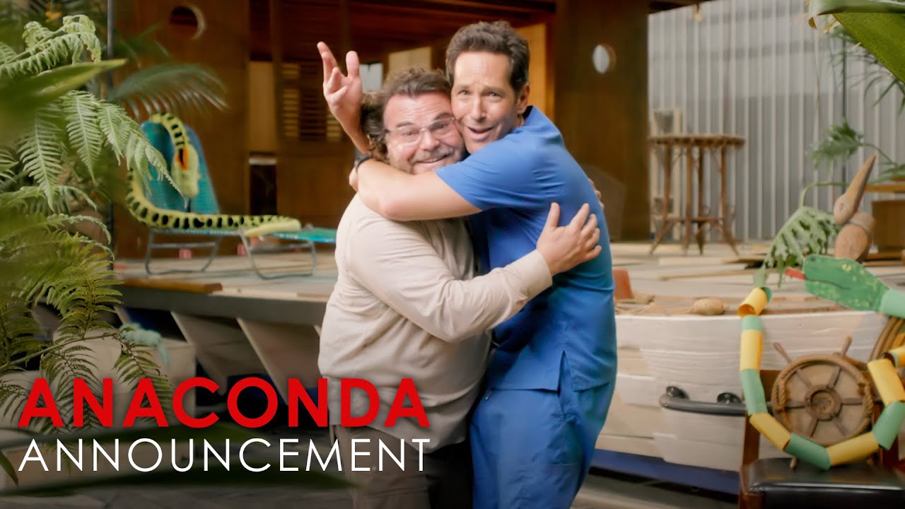 Anaconda: Jack Black e Paul Rudd hanno una sorpresa per i fan [VIDEO]