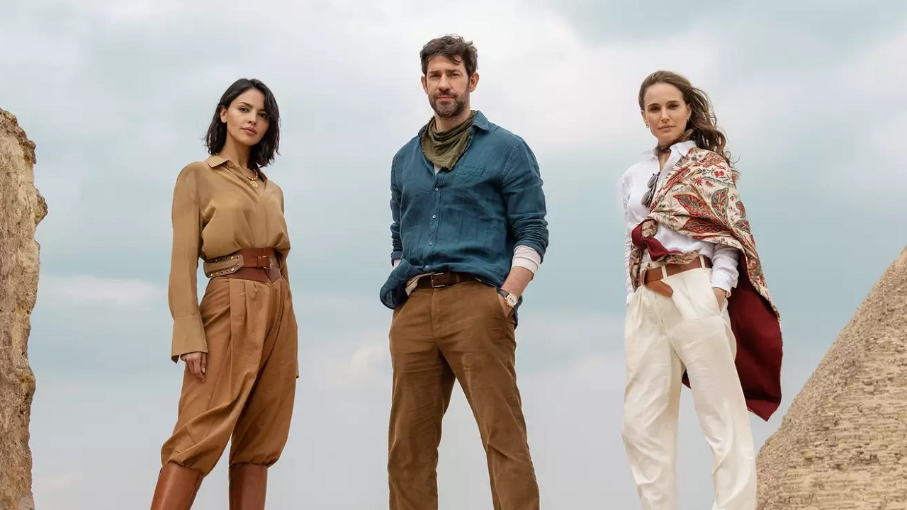 Fountain of Youth: John Krasinski e Natalie Portman nelle prime immagini del film di Guy Ritchie