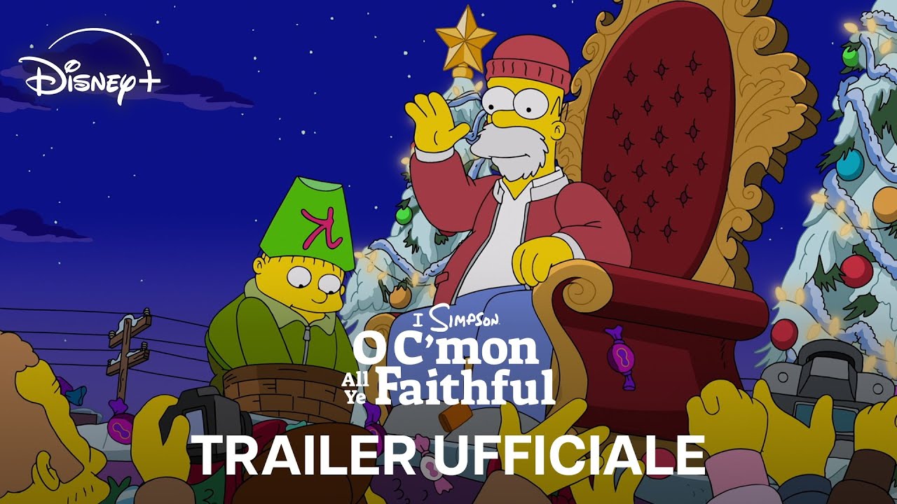 I Simpson, su Disney+ è in arrivo un episodio speciale dedicato al Natale