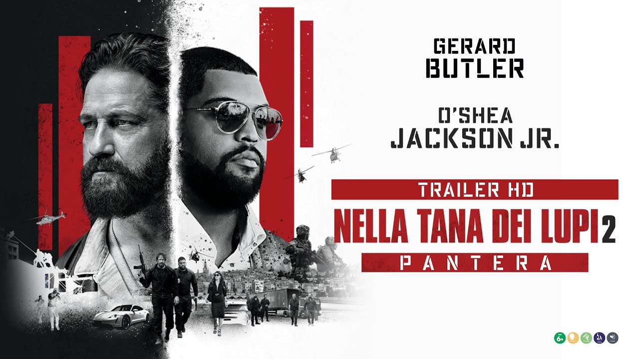 Nella tana dei lupi 2 – Pantera: il trailer del ritorno di Gerard Butler e O’Shea Jackson Jr.