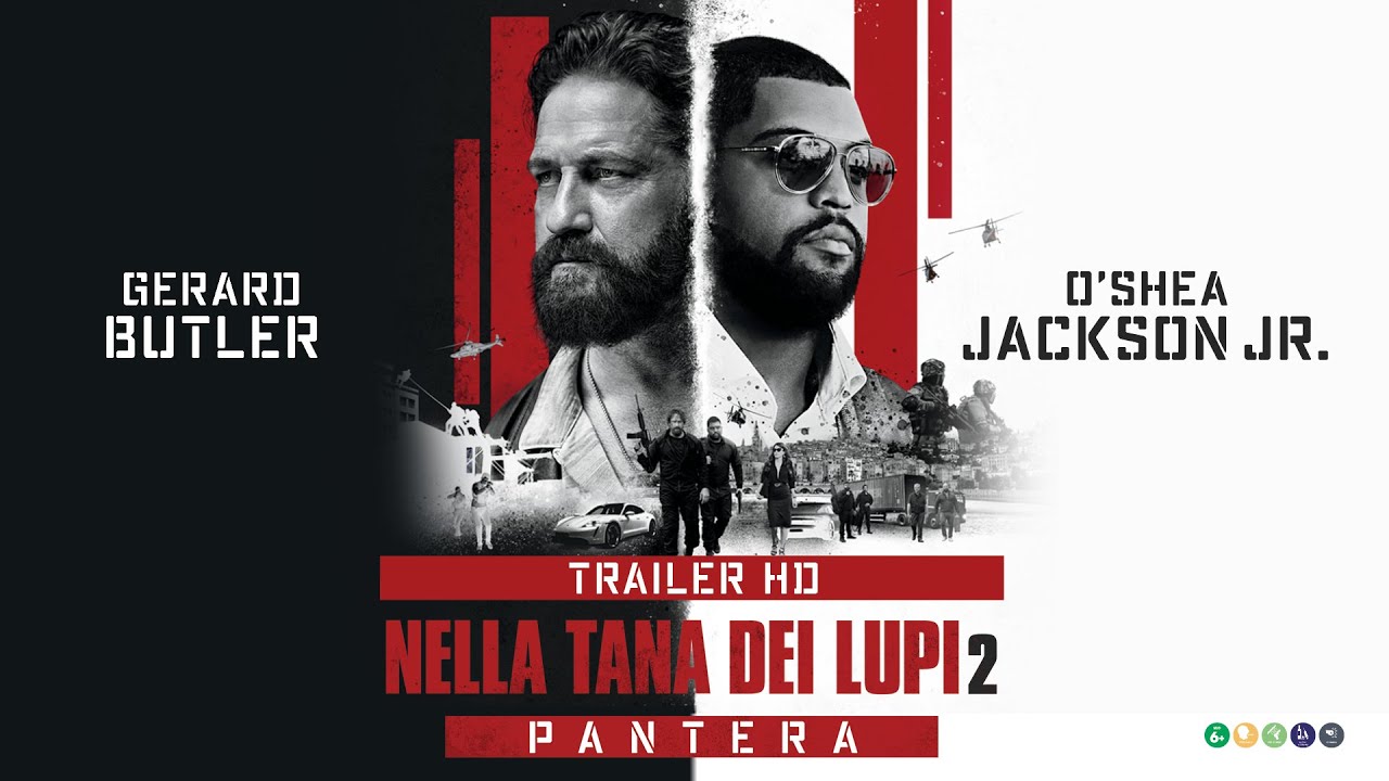 Nella tana dei lupi 2 – Pantera: il nuovo trailer ufficiale dell’action movie con Gerard Butler