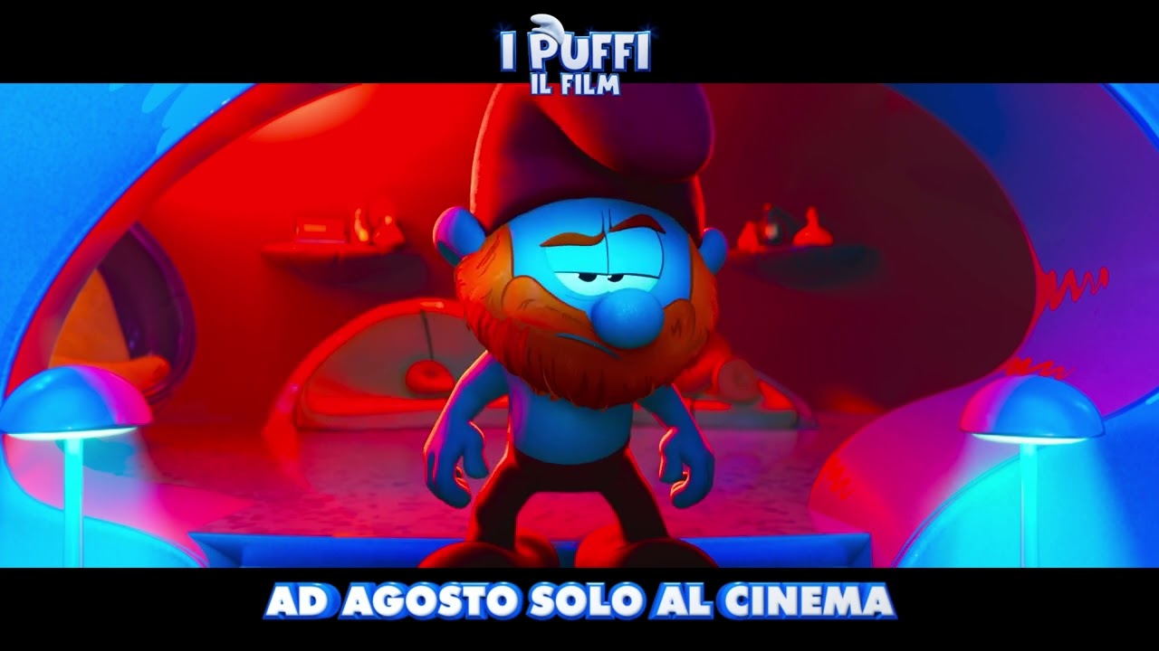 I Puffi – Il Film: il trailer con le voci di Paolo Bonolis e Luca Laurenti 